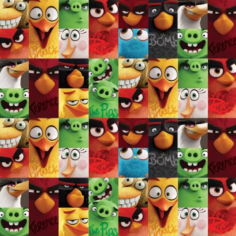 4m Angry Birds Roll Wrap £2.99